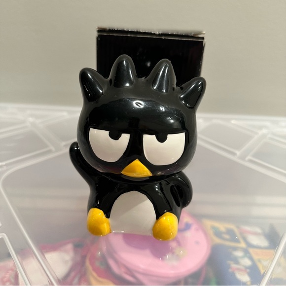 Vintage Sanrio Badtz Maru Ceramic Coin Bank